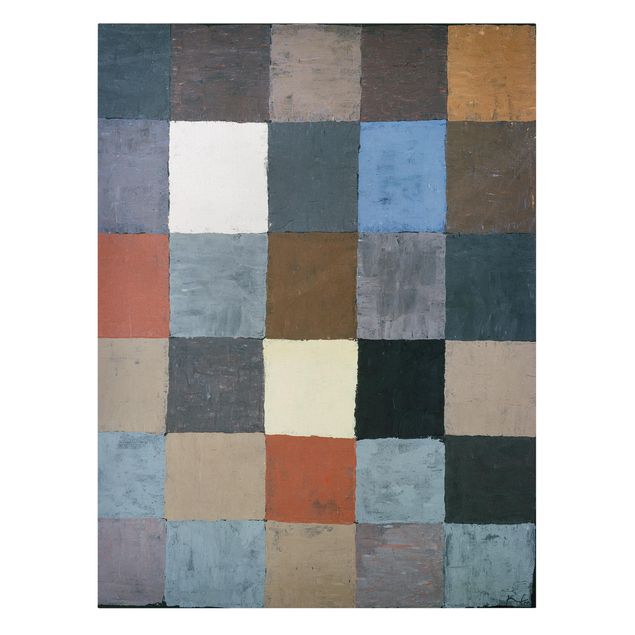 Leinwandbilder Paul Klee - Farbtafel