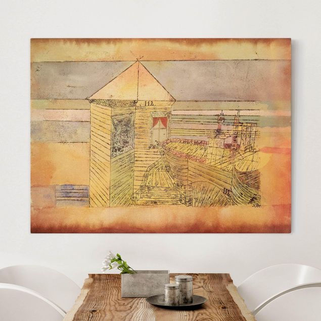 Expressionismus Bilder Paul Klee - Wunderbare Landung