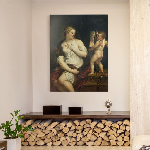 Leinwandbilder Peter Paul Rubens - Venus und Cupido