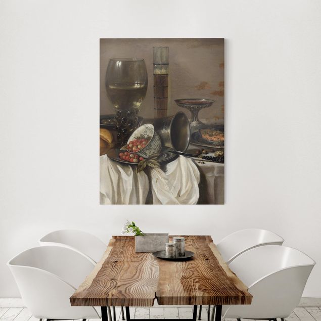 schöne Bilder Pieter Claesz - Stillleben mit Trinkgefäßen