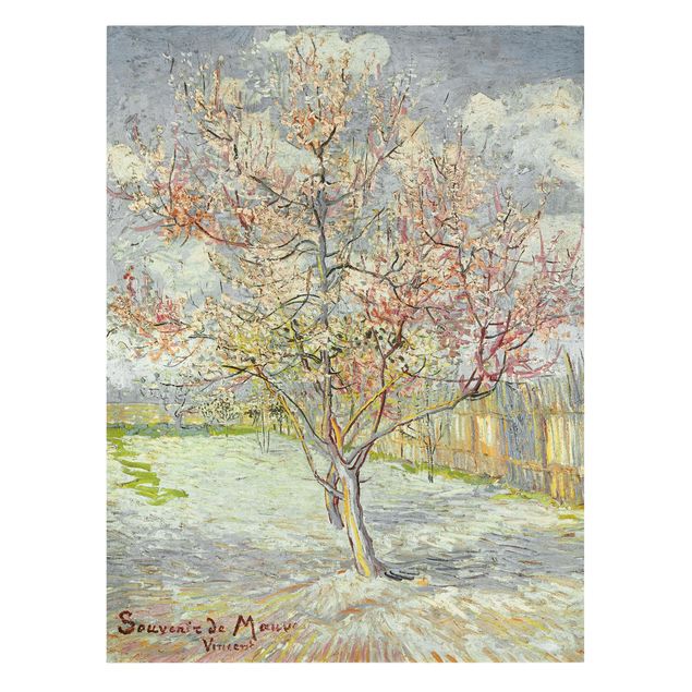 Bilder Vincent van Gogh - Blühende Pfirsichbäume