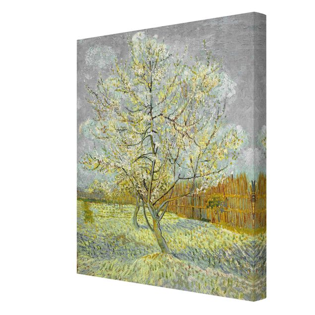 Leinwandbilder kaufen Vincent van Gogh - Pfirsichbaum rosa