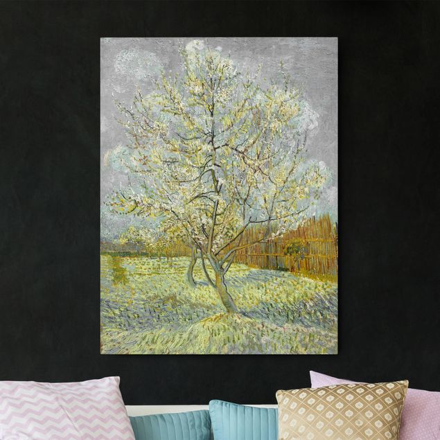 Impressionismus Bilder Vincent van Gogh - Pfirsichbaum rosa