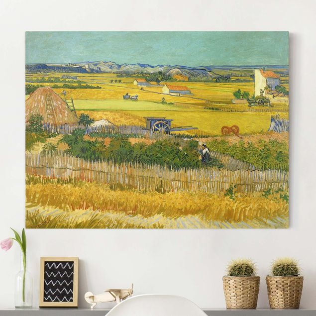 Impressionistische Gemälde Vincent van Gogh - Die Ernte