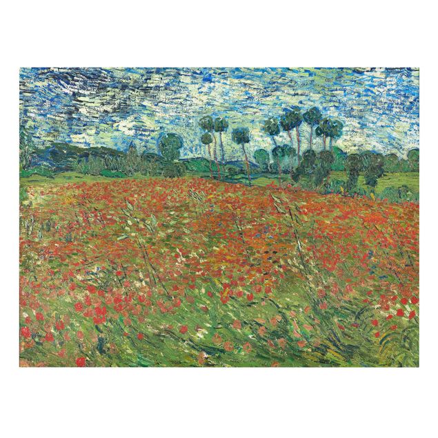 schöne Bilder Vincent van Gogh - Mohnfeld