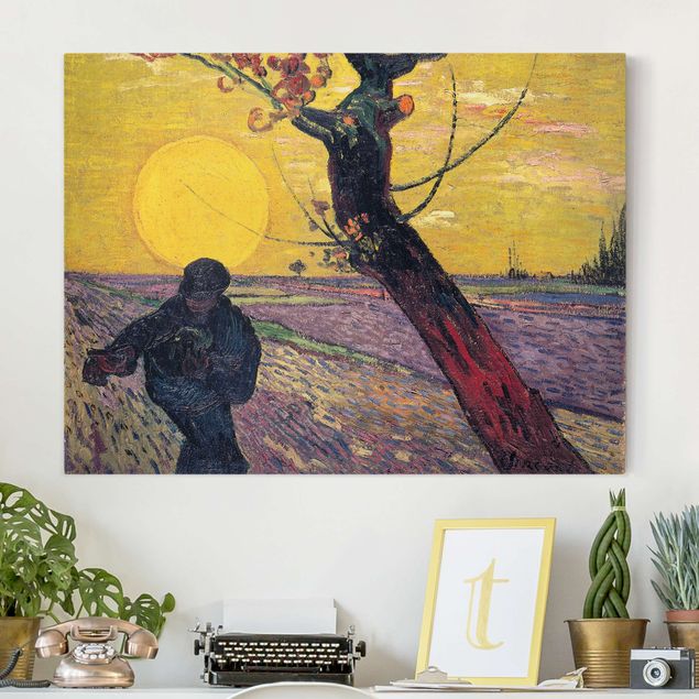 Impressionistische Bilder Vincent van Gogh - Sämann