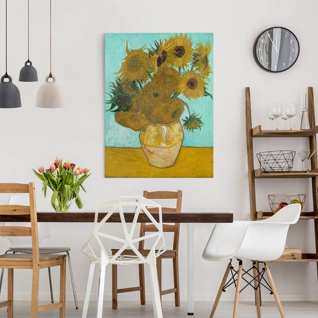 Van Gogh Bilder Vincent van Gogh - Vase mit Sonnenblumen