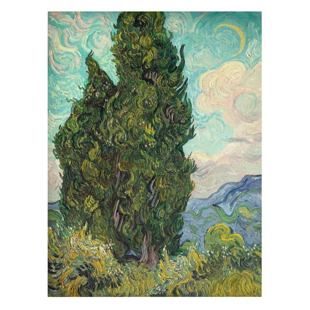 Wandbilder Vincent van Gogh - Zypressen