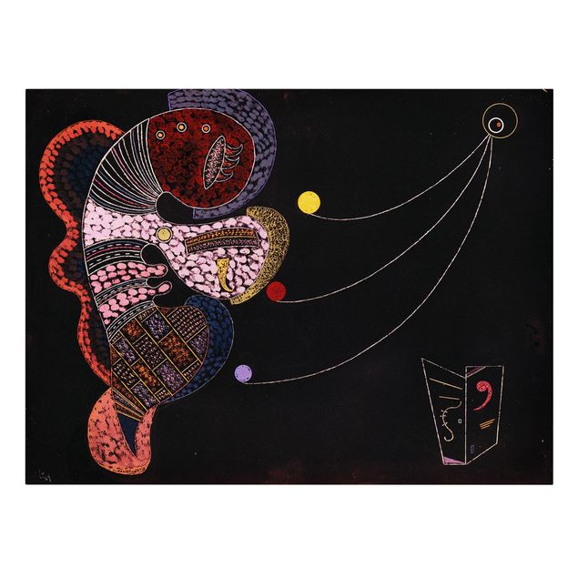 Leinwandbilder kaufen Wassily Kandinsky - Großes und Winziges