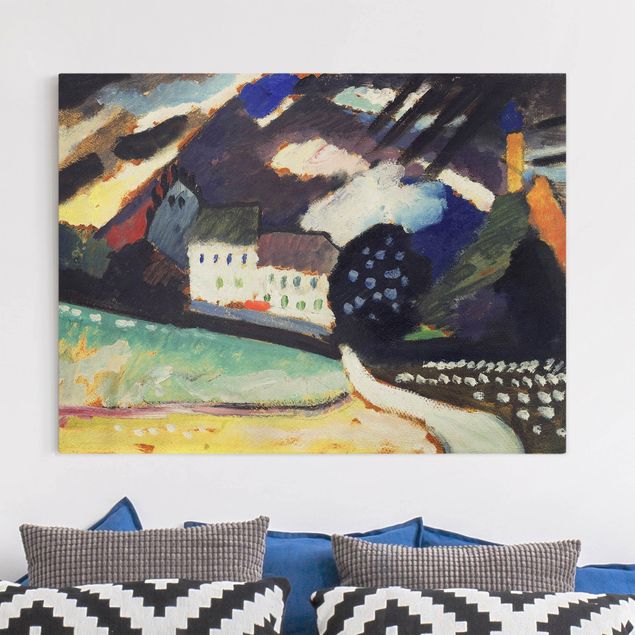 Bilder Expressionismus Wassily Kandinsky - Schloss und Kirche