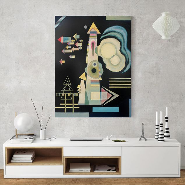 Leinwandbilder abstrakt Wassily Kandinsky - Pfeile