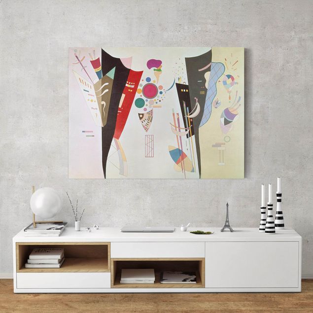 abstrakte Leinwandbilder Wassily Kandinsky - Wechselseitiger Gleichklang