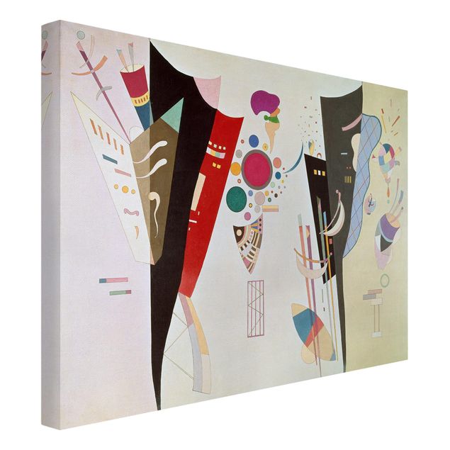 schöne Bilder Wassily Kandinsky - Wechselseitiger Gleichklang