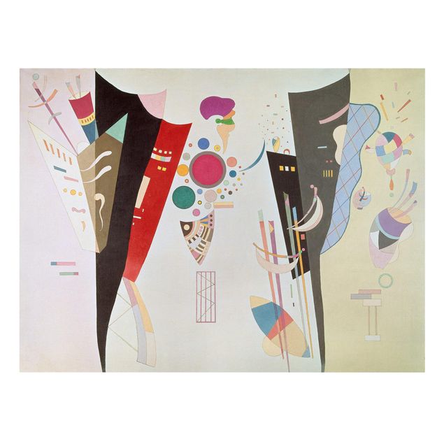 schöne Leinwandbilder Wassily Kandinsky - Wechselseitiger Gleichklang