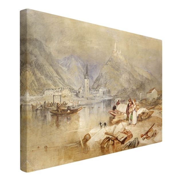 Leinwandbilder kaufen William Turner - Bernkastel an der Mosel