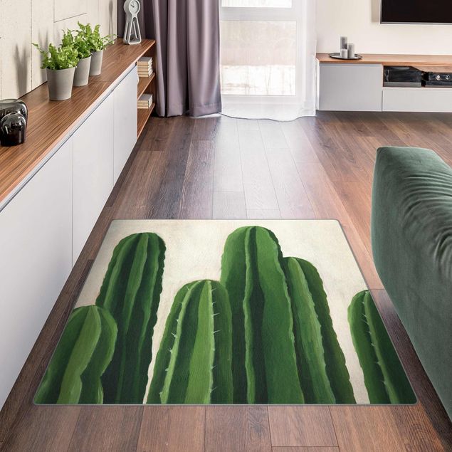 grosser Teppich Lieblingspflanzen - Kaktus