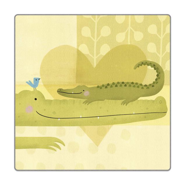 Teppich - Mama und ich - Krokodile