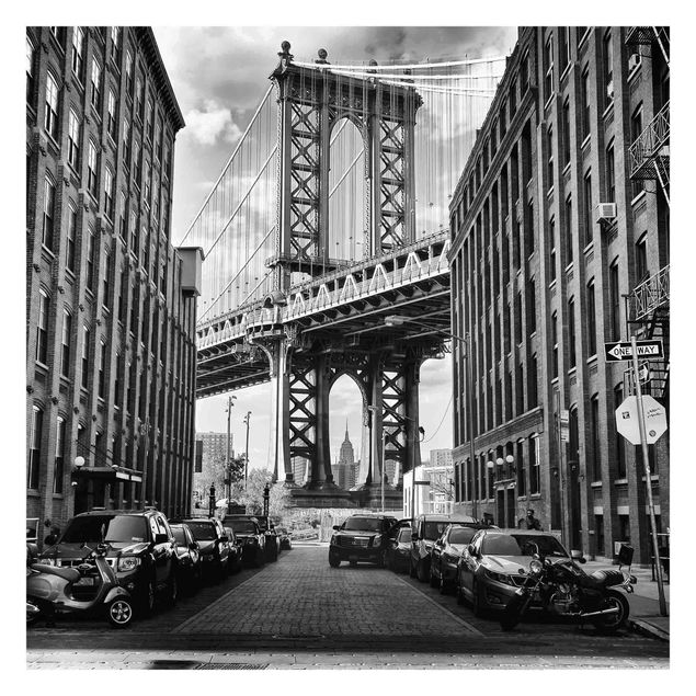 Fototapete selbstklebend Manhattan Bridge in America