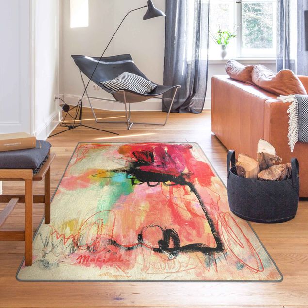 Große Teppiche Marisol Evora - Abstrakte Farbkomposition