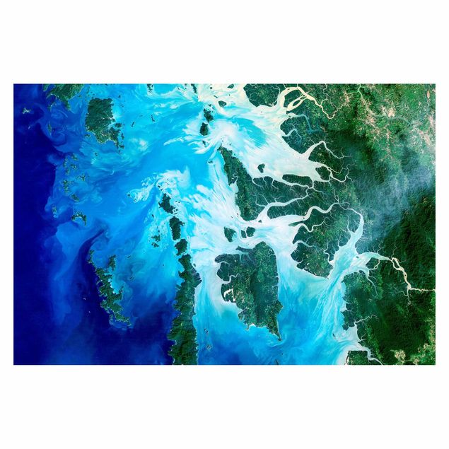 Fototapete selbstklebend NASA Fotografie Archipel Südostasien