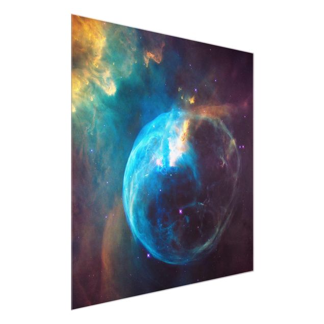 Bilder auf Glas NASA Fotografie Bubble Nebula