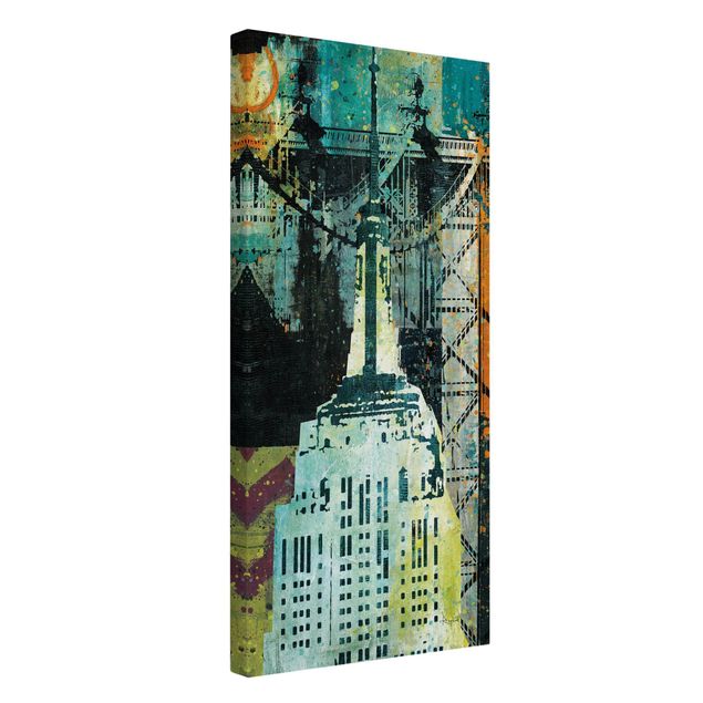 Bilder NY Graffiti Empire State Building
