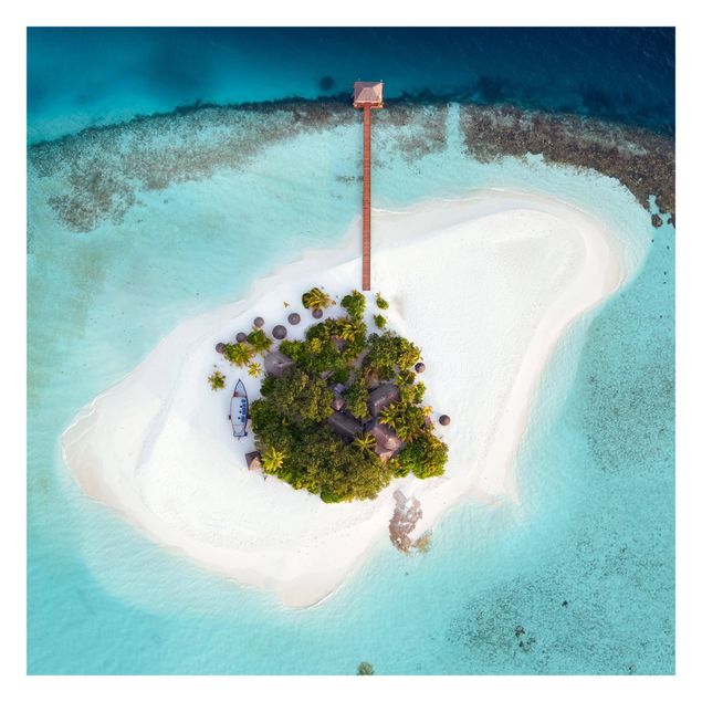 Tapeten Ozeanparadies Malediven