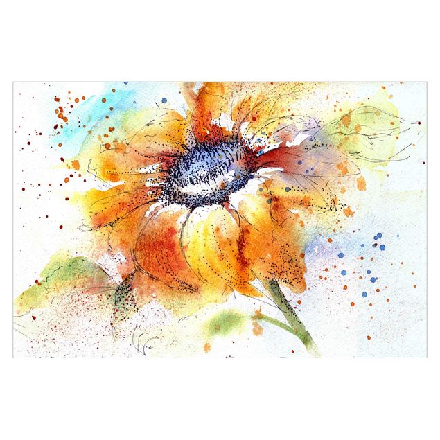Tapeten kaufen Painted Sunflower