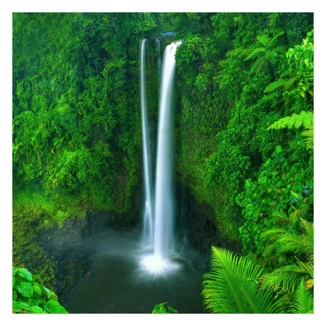 Tapeten kaufen Paradiesischer Wasserfall