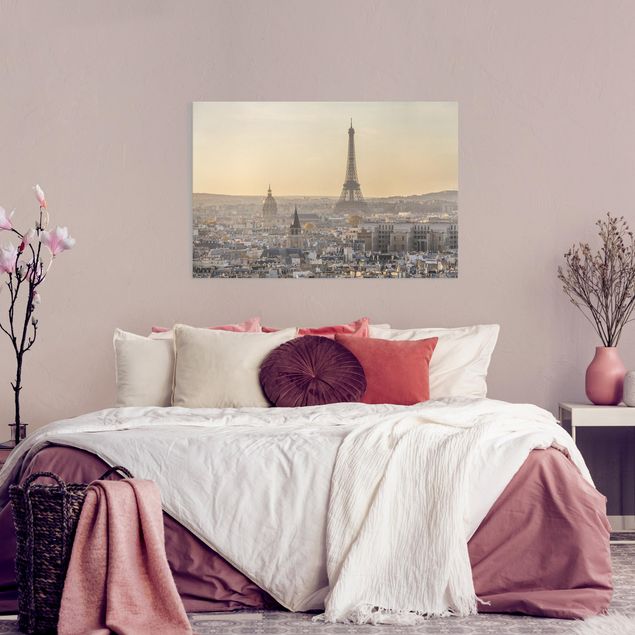 Leinwandbilder Vintage Paris im Morgengrauen