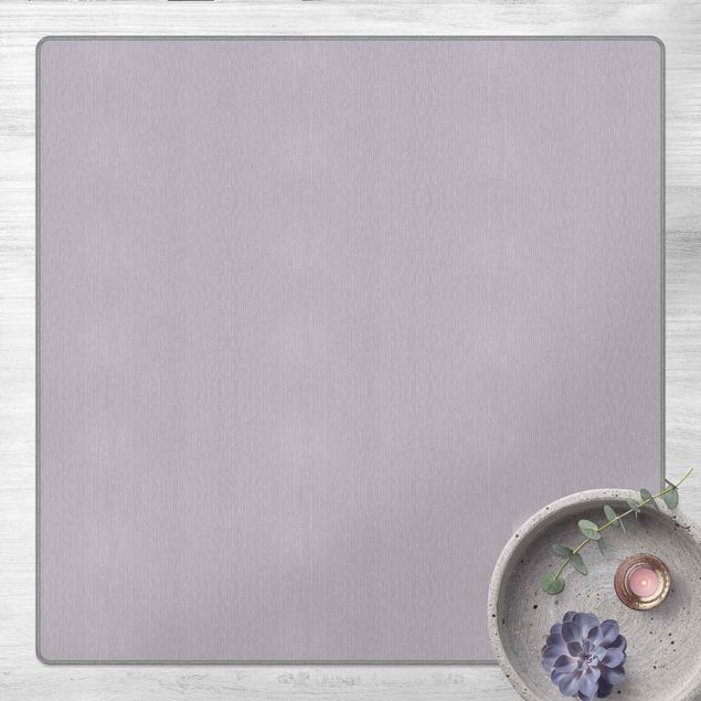 Teppich lila Pastell graues Violett