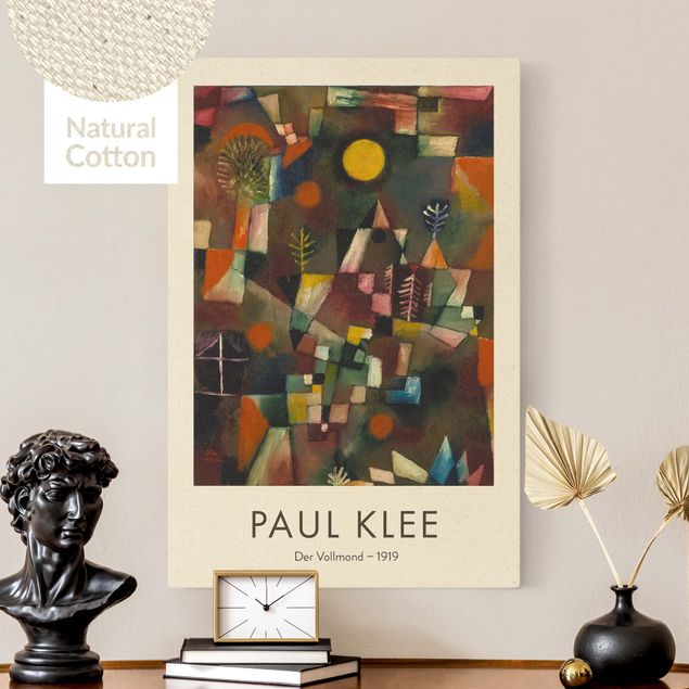Expressionistische Gemälde Paul Klee - Der Vollmond - Museumsedition