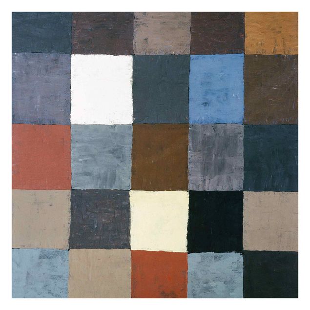 selbstklebende Tapete Paul Klee - Farbtafel