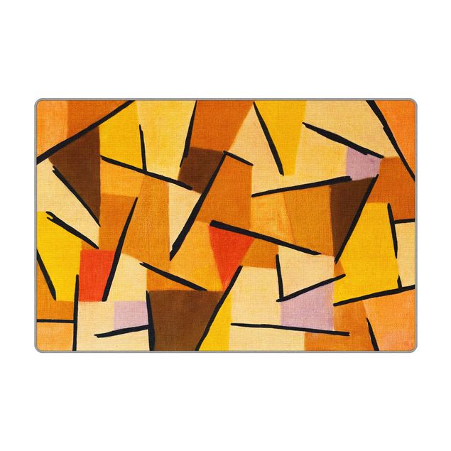 Teppich - Paul Klee - Harmonisierter Kampf