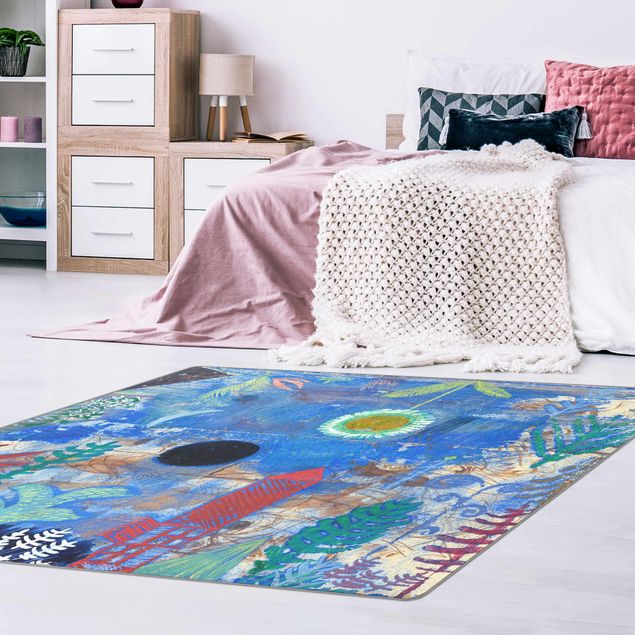 Große Teppiche Paul Klee - Versunkene Landschaft