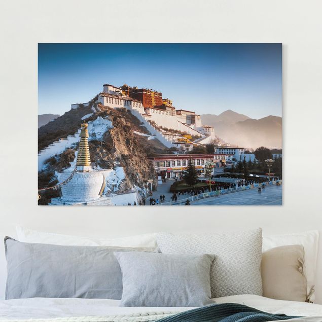 Leinwandbilder Städte Potala Palast in Tibet
