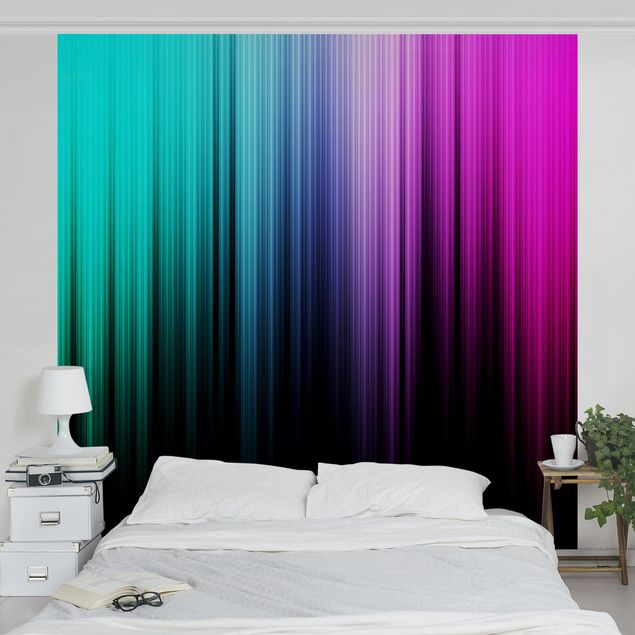 Tapete abstrakt Rainbow Display