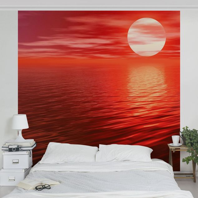 Moderne Tapeten Red Sunset