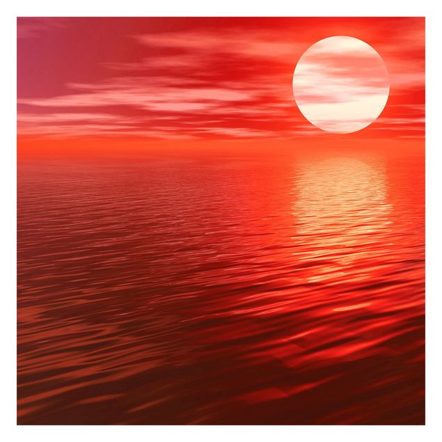 Fototapete - Red Sunset