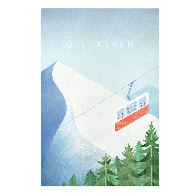 schöne Bilder Reiseposter - Alpen