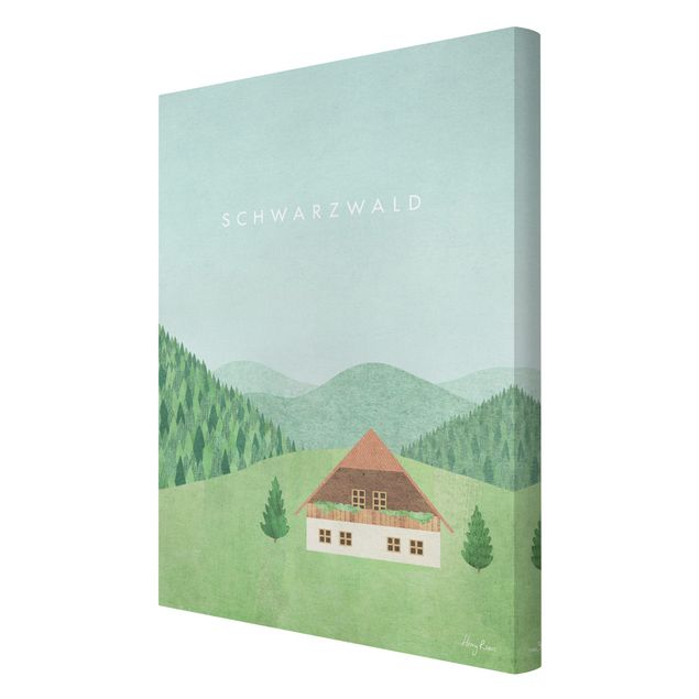 Leinwandbilder kaufen Reiseposter - Schwarzwald