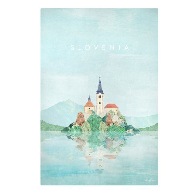 Wandbilder Reiseposter - Slowenien