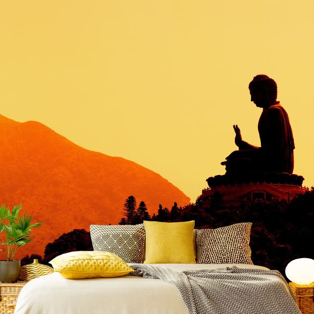 Design Tapeten Resting Buddha