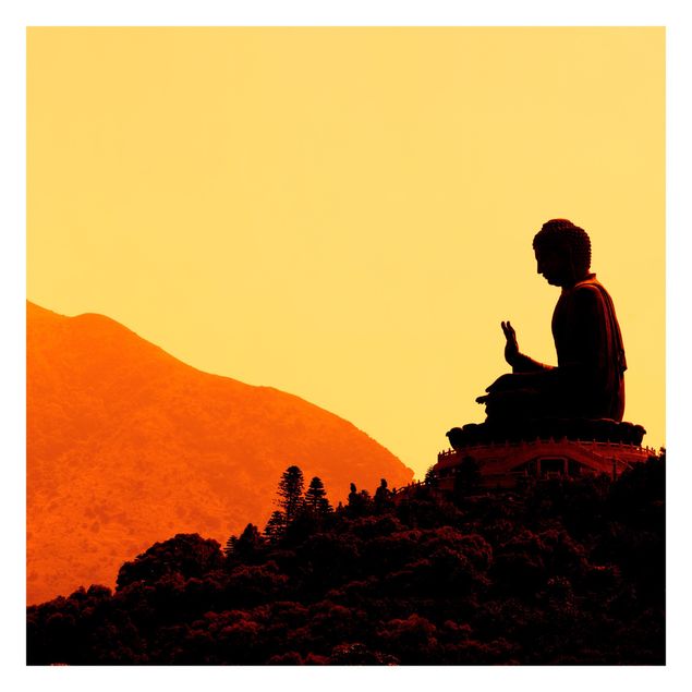 selbstklebende Tapete Resting Buddha