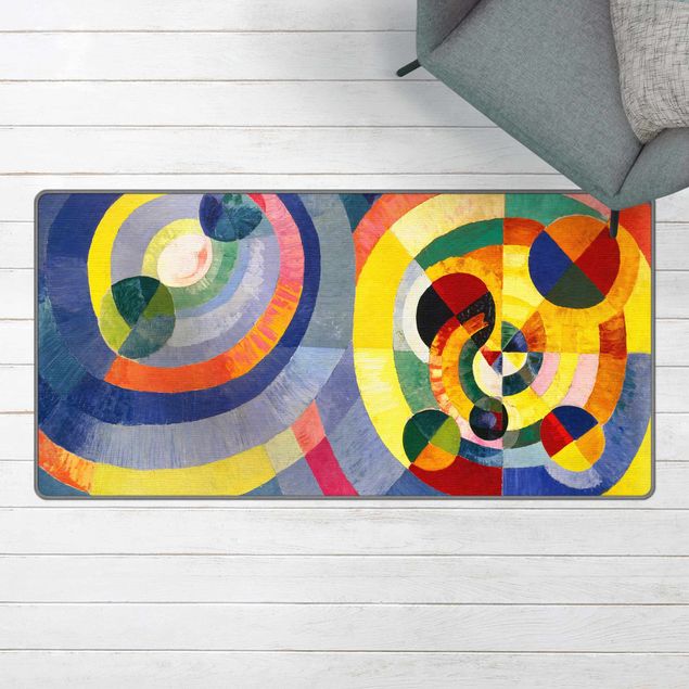 Teppich abstrakt Robert Delaunay - Forme circulaire