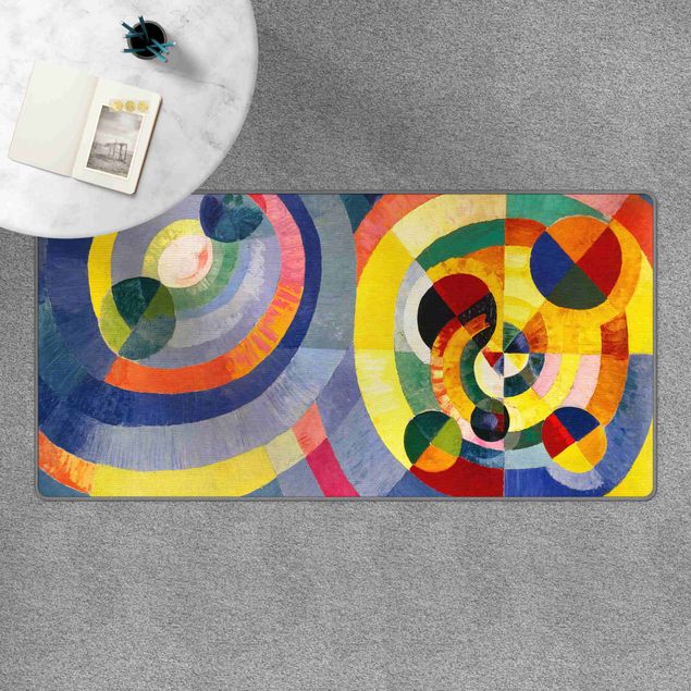 bunter Teppich Robert Delaunay - Forme circulaire