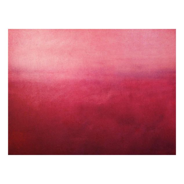 Glasbild - Rote Wüste - Querformat