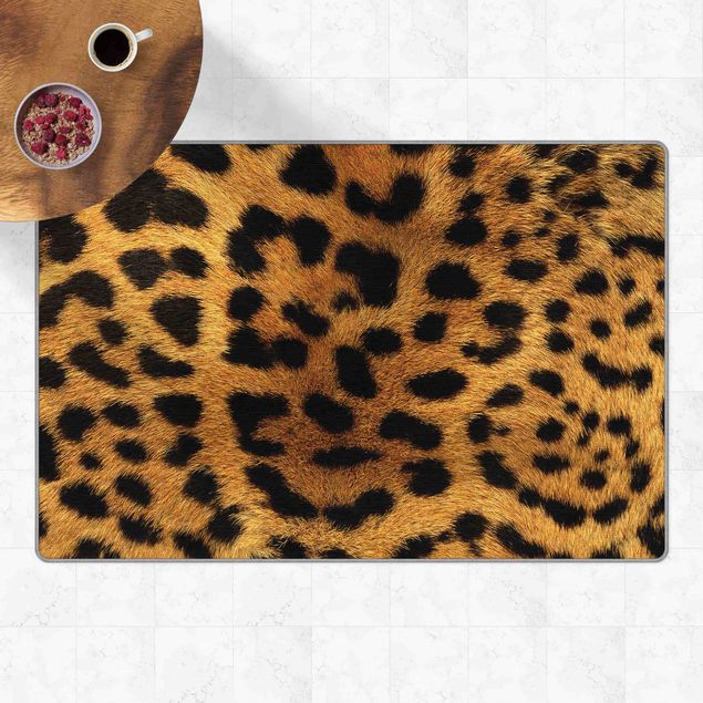 Teppich modern Servalkatzenfell