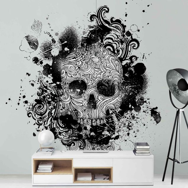 Design Tapeten Skull