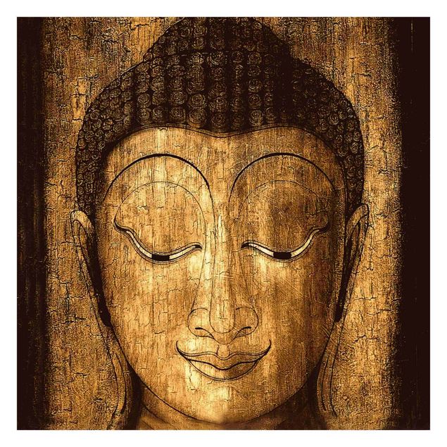 Fototapete selbstklebend Smiling Buddha